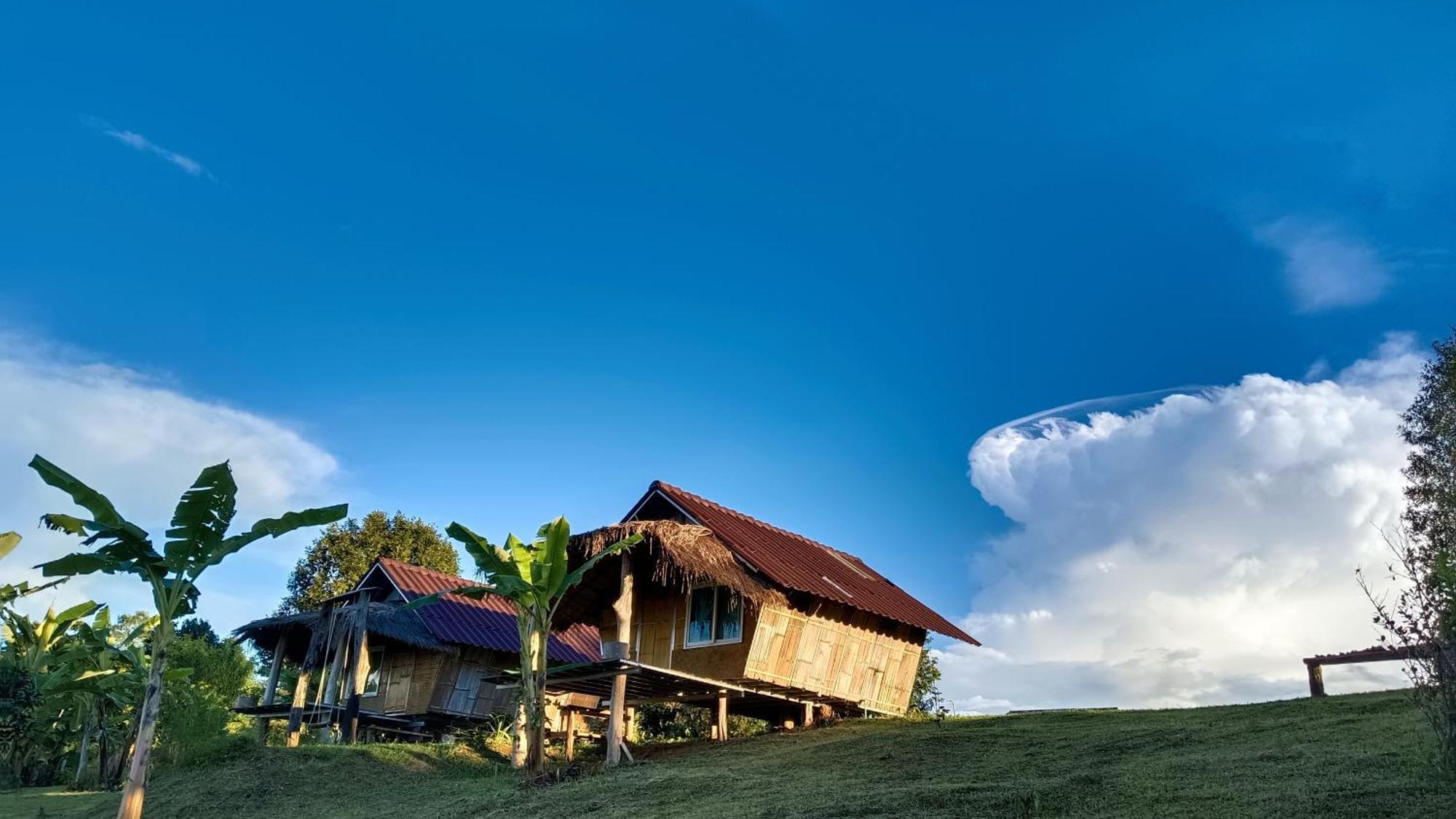 ไร่นิธิสุนทร Nithisoonthon Farmstay ماي هونج سون المظهر الخارجي الصورة